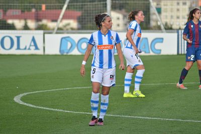  Maddi Torre, en un partido con la Real Sociedad.