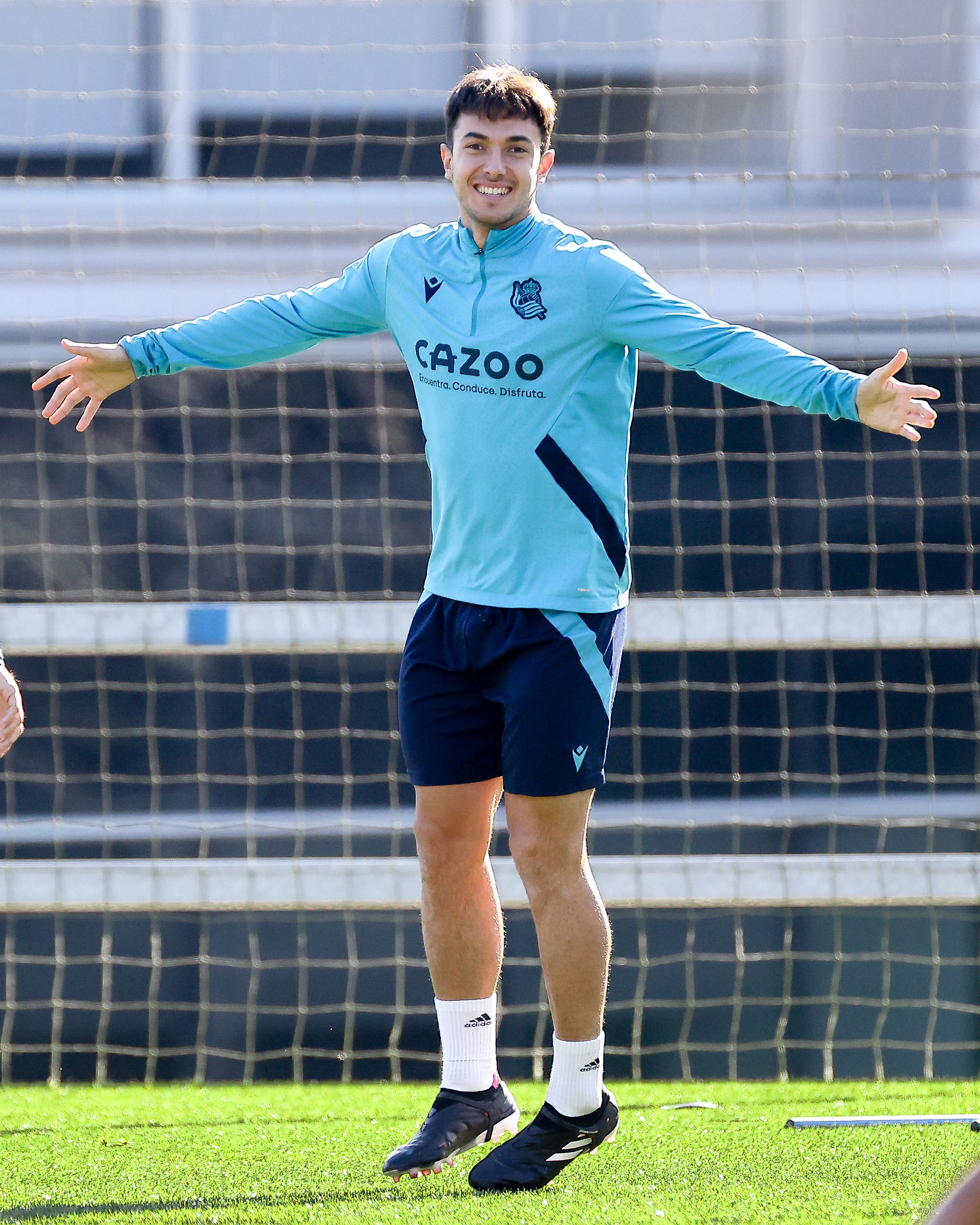  Martin Zubimendi, uno de los jugadores en la prelista de Luis De la Fuente.