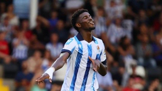  Mohamed-Ali Cho anotó el gol de la Real.