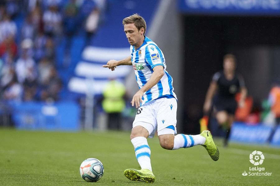  Nacho Monreal, en un lance del partido ante el Getafe.