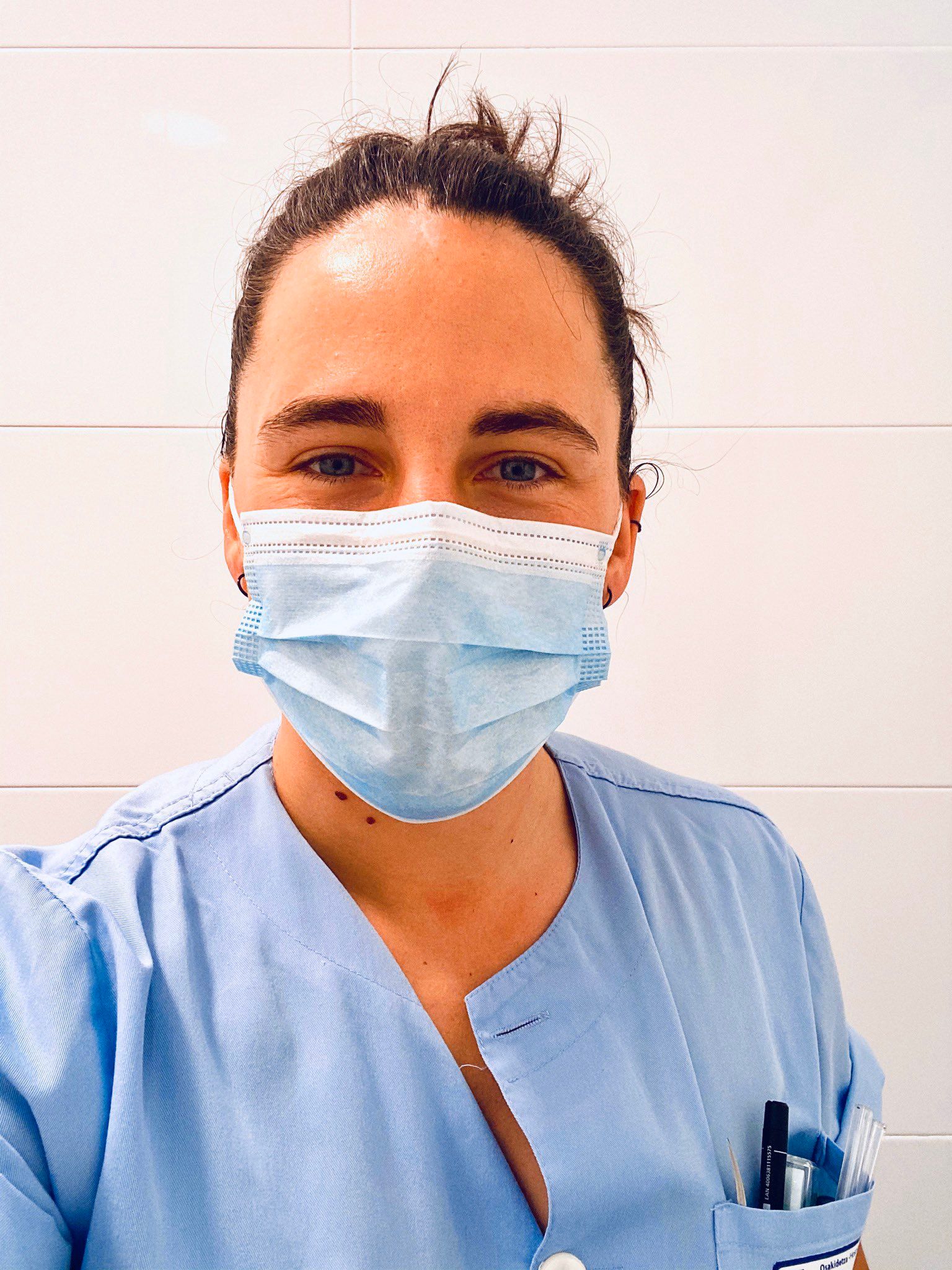  Oihana Aldai, con su 'equipación' actual.