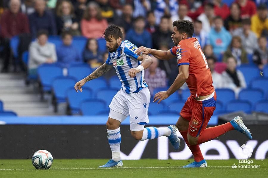  Portu, en el partido ante el Getafe.