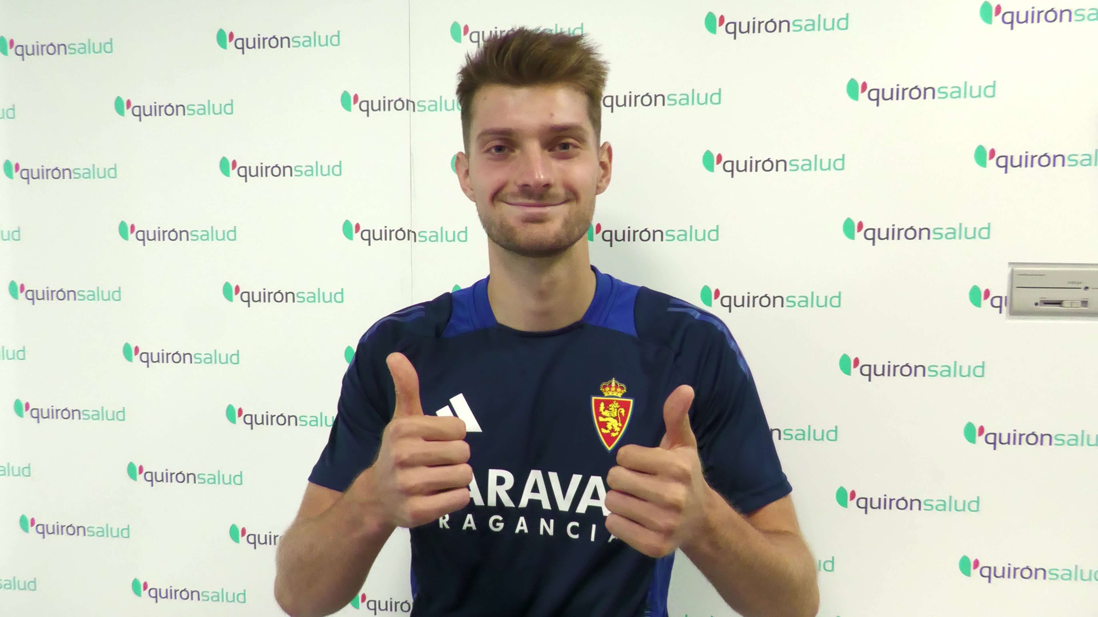 Pruebas médicas para Sebastian Kosa.