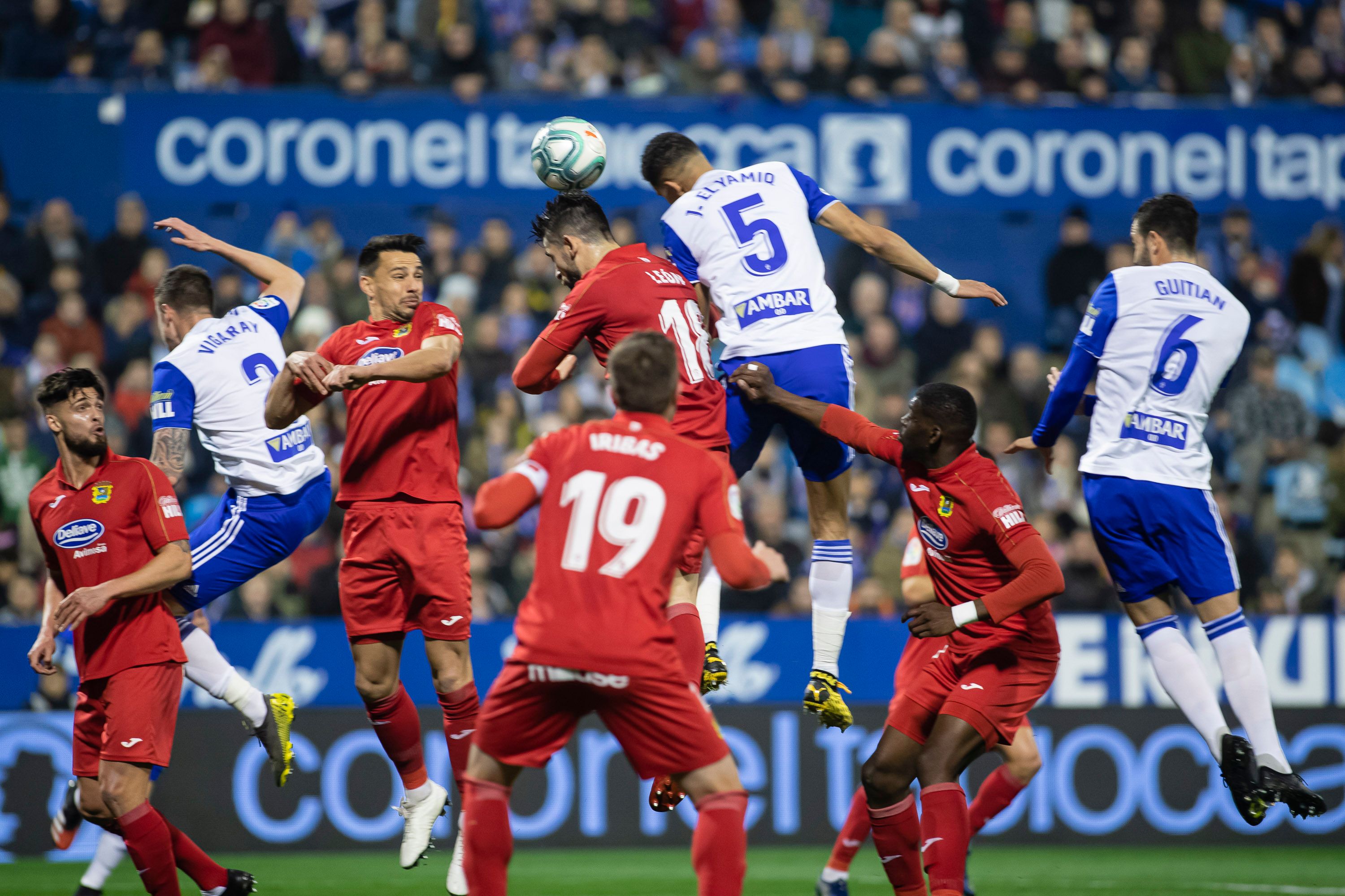  Luis Suárez, en el Real Zaragoza-Fuenlabrada.