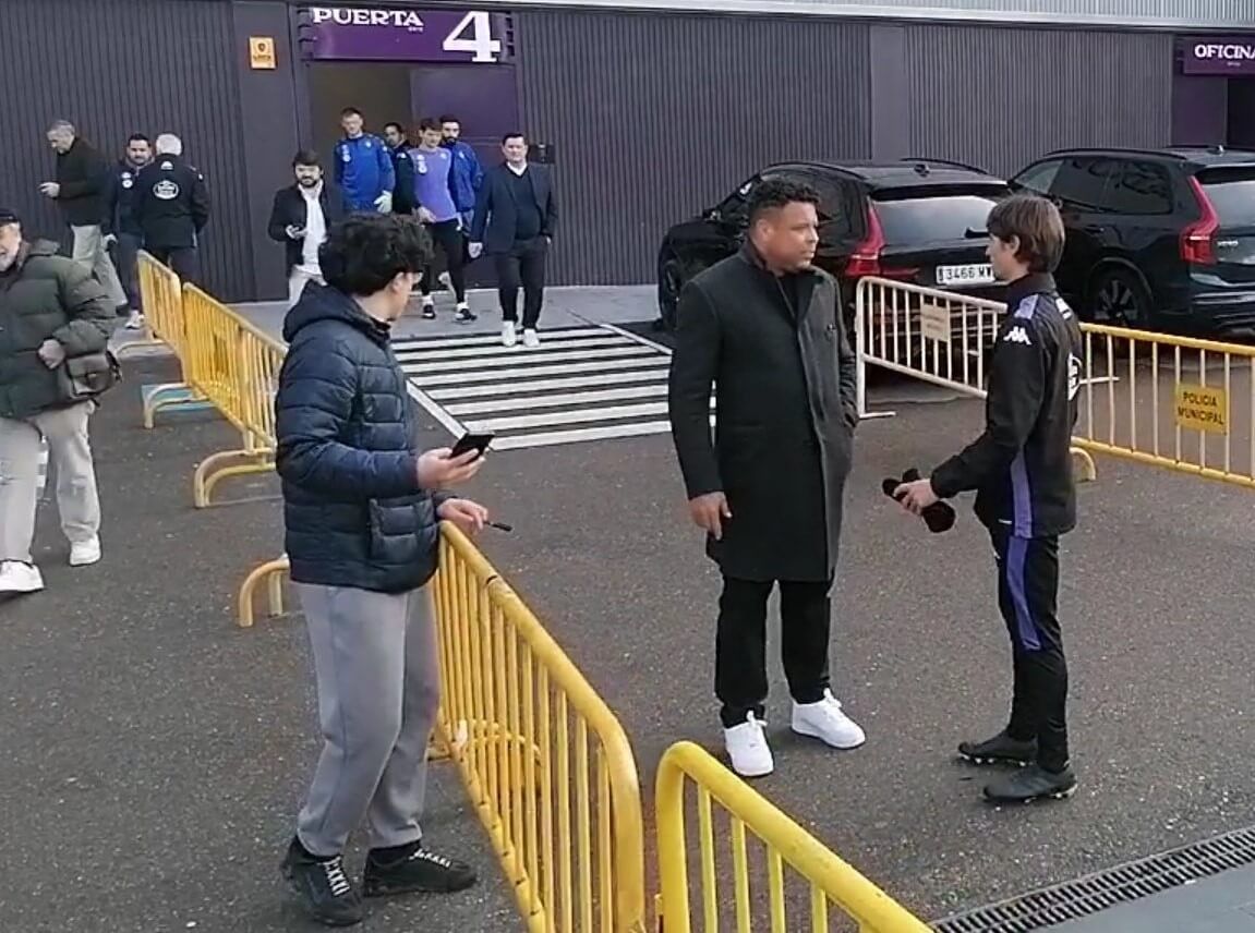 Ronaldo reaparece en Valladolid.