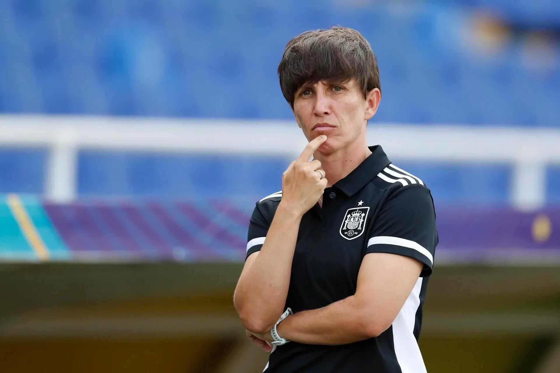  Sonia Bermúdez en un partido con España.