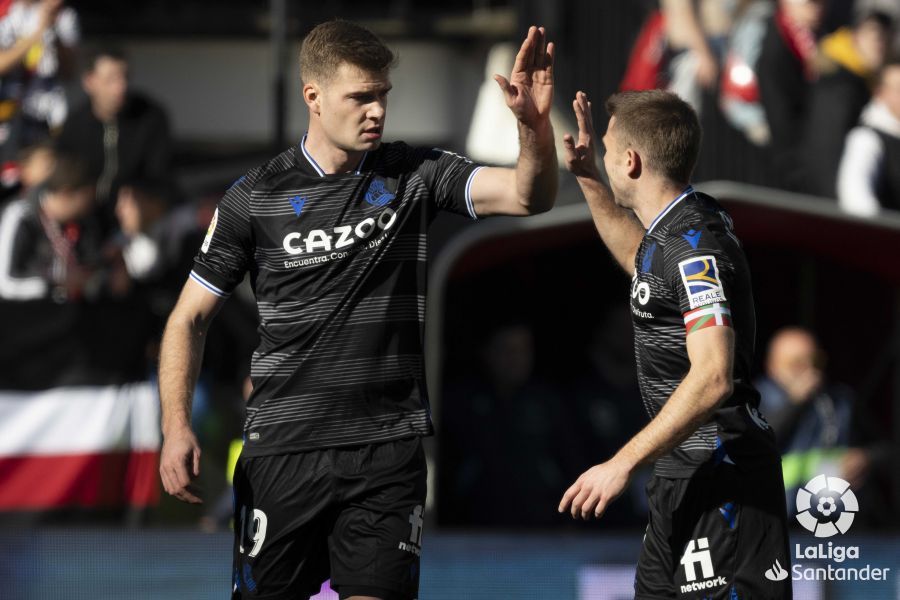  Alexander Sorloth volvió a ver puerta, esta vez frente al Rayo Vallecano.