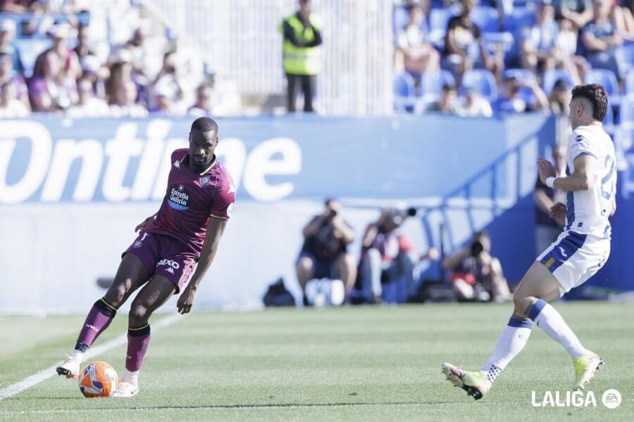  Sylla, ante el Leganés.