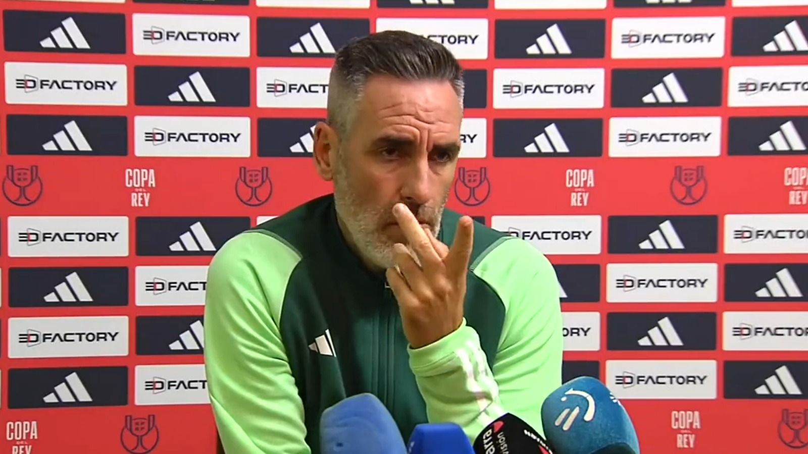 Abel Gómez denuncia insultos racistas en Copa del Rey ante el Tudelano (Captura: Canal Sur).