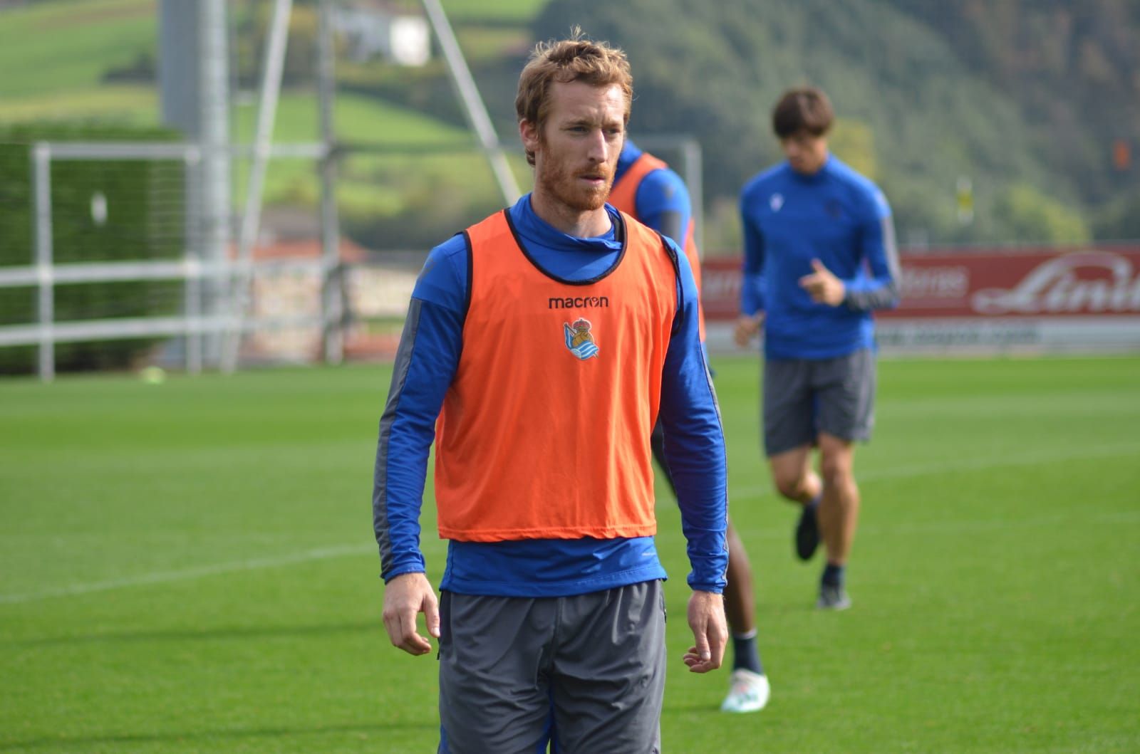  Zurutuza se ejercita en Zubieta