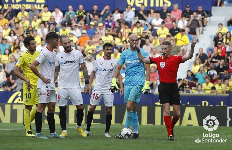  Dmitrovic, Gudelj y Kike Salas, ante el Villarreal.