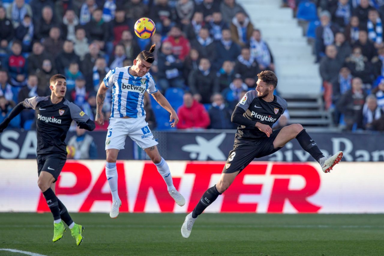 Imagen del Sevilla-Leganés de la pasada temporada.