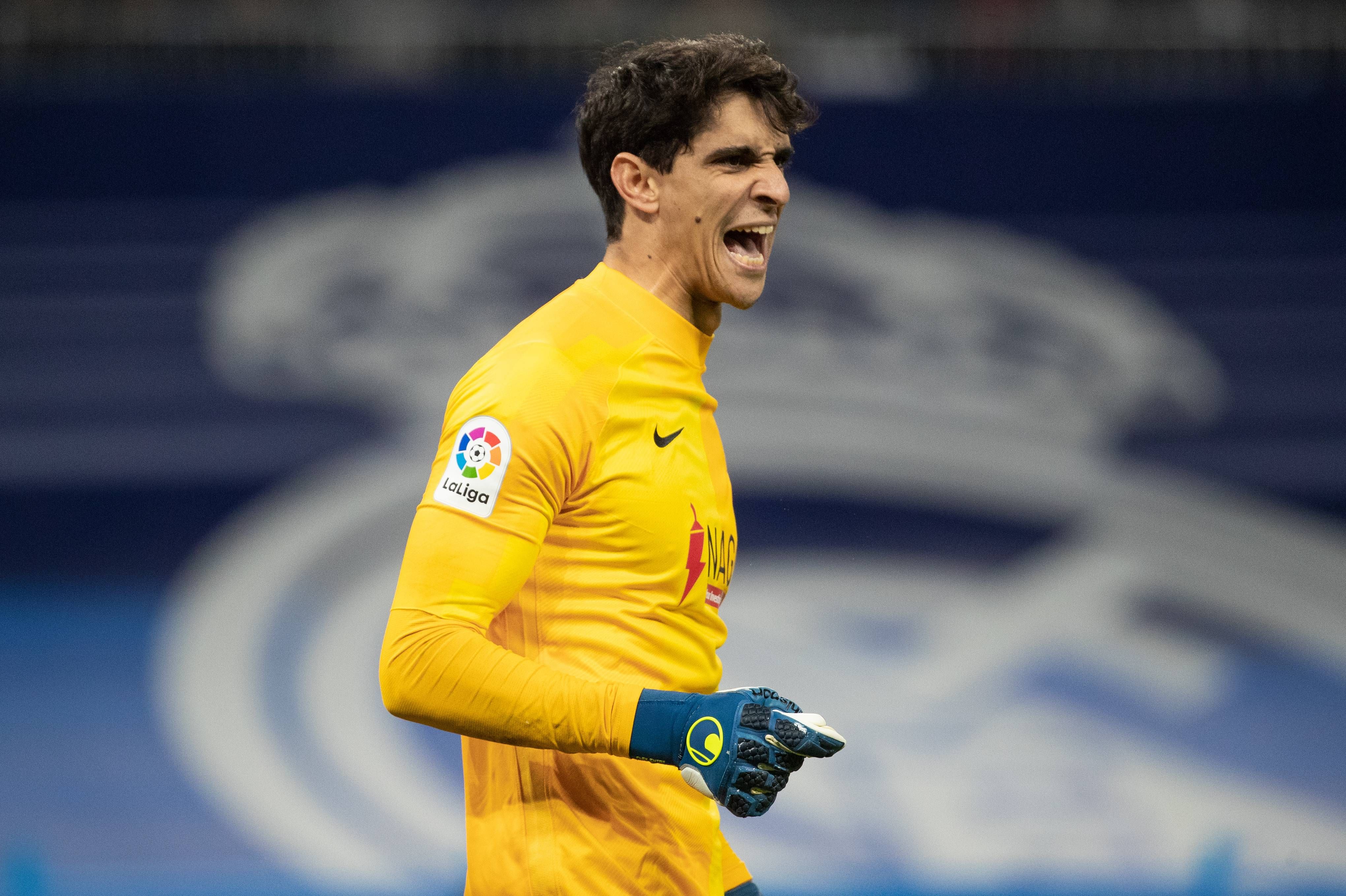 Bono, en el Real Madrid-Sevilla.