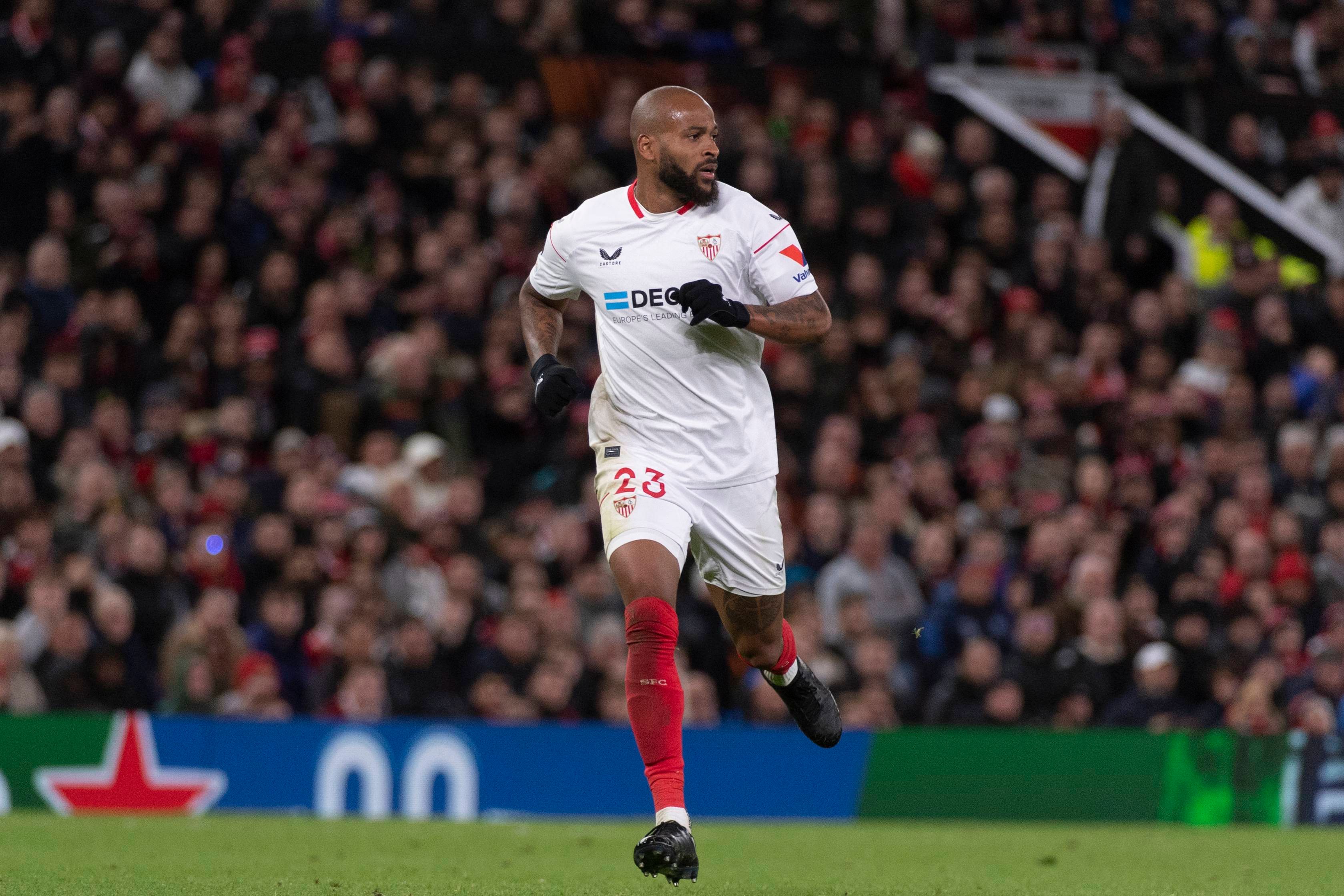 Marcao, en su reaparición en Manchester.