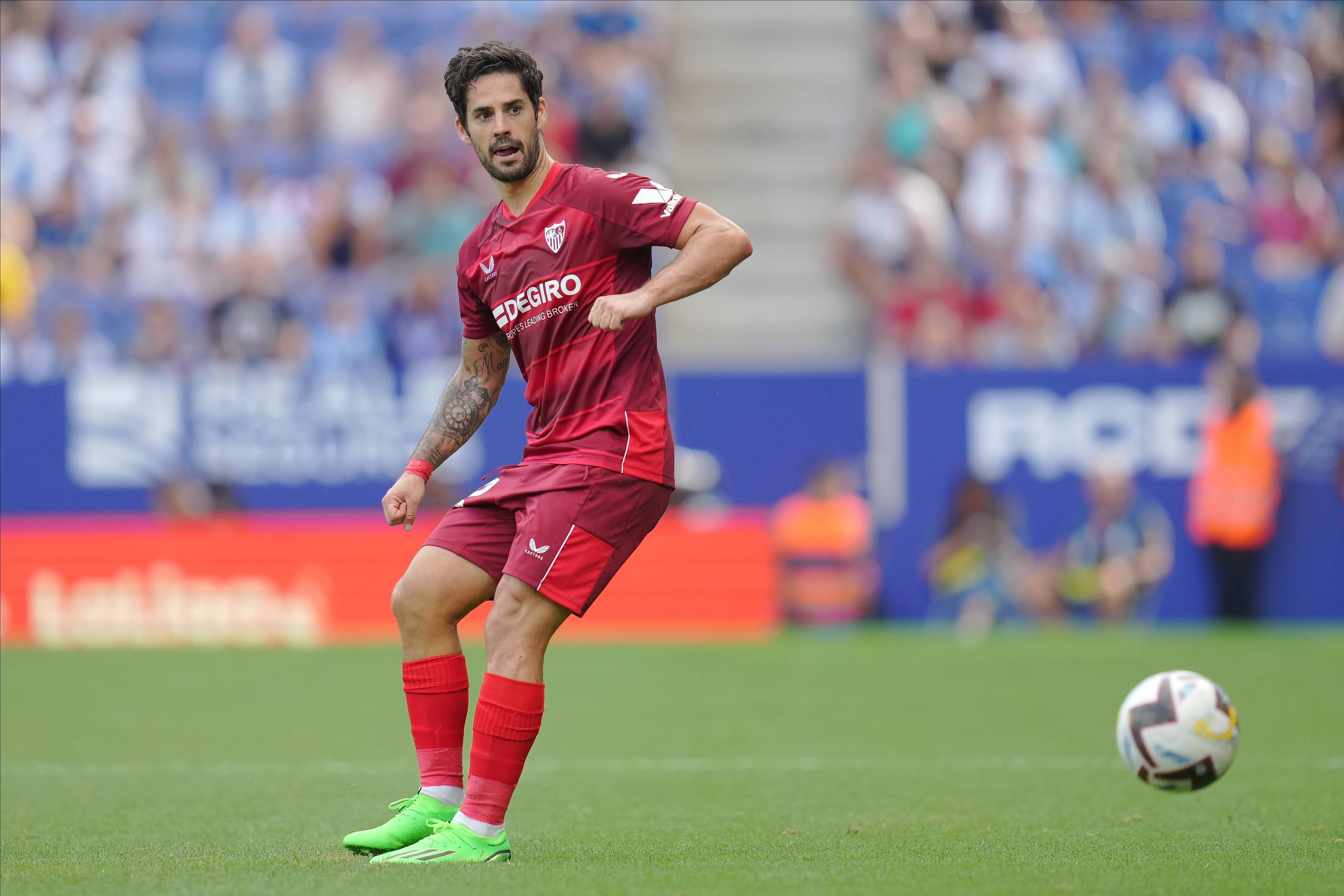  Isco, en el Espanyol-Sevilla.