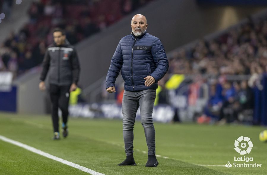  Sampaoli, en el Metropolitano.