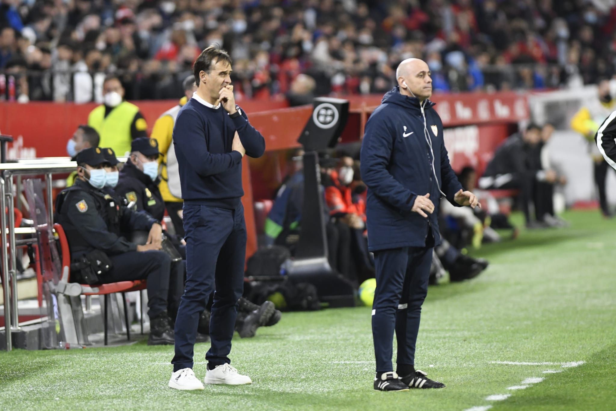  Lopetegui, en el Sevilla-Granada..