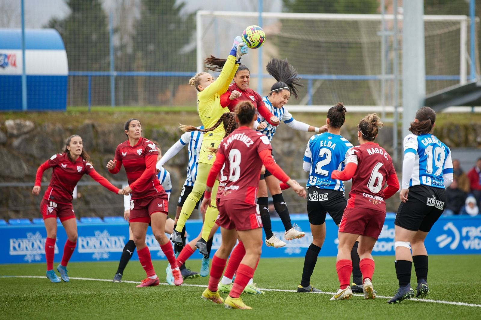 Imagen del Alavés Gloriosas-Sevilla Femenino.