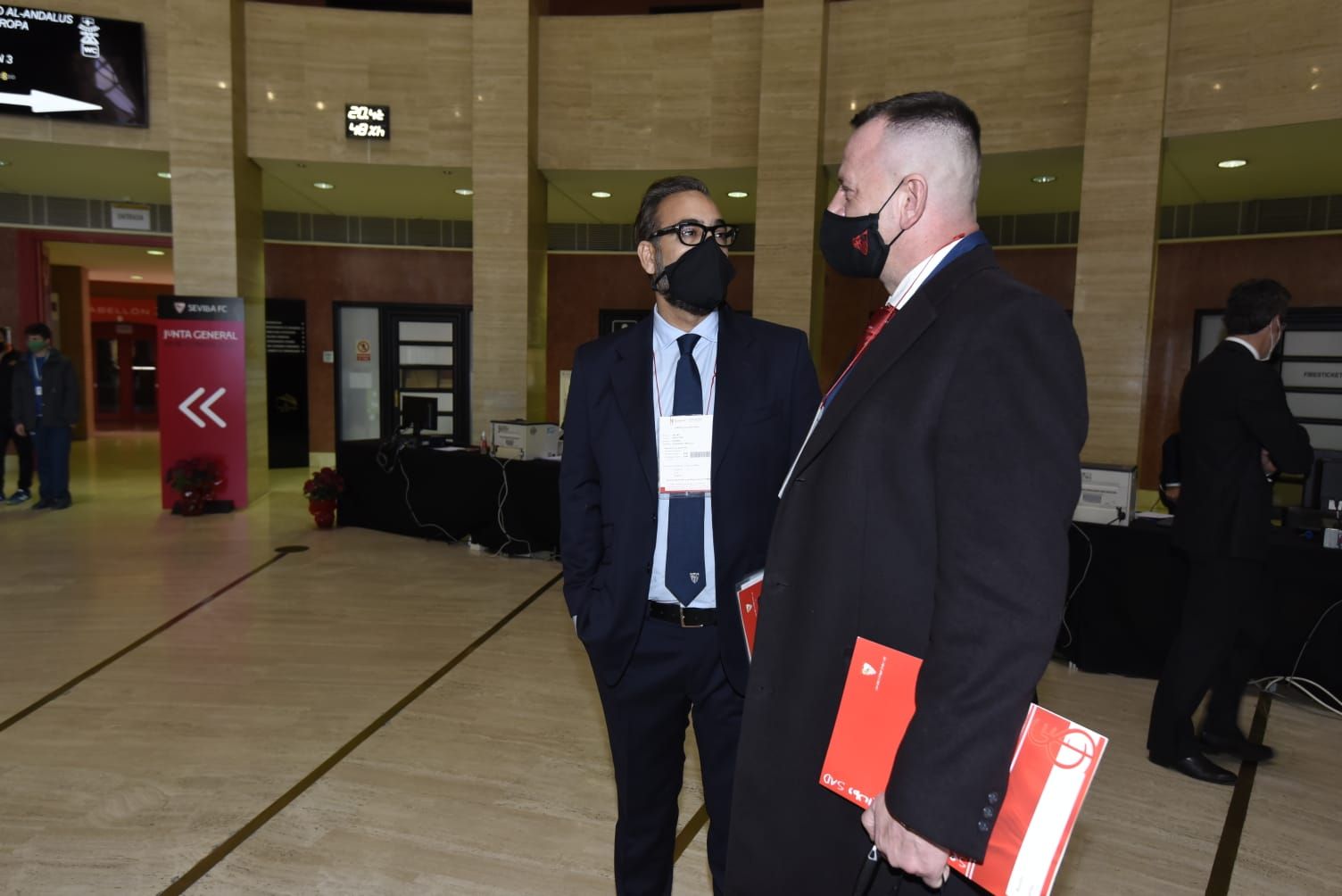 Andrés Blázquez, en la Junta de Accionistas.