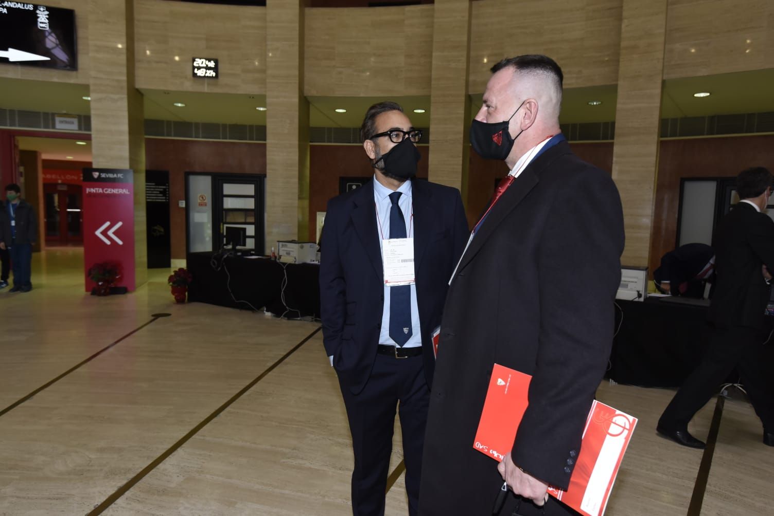 Andrés Blázquez, en la Junta de Accionistas.