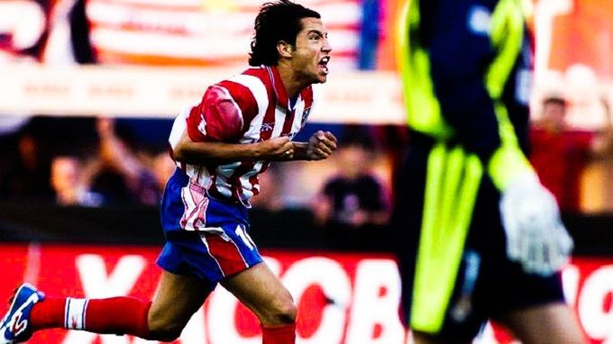 José Mari, con la casaca colchonera.