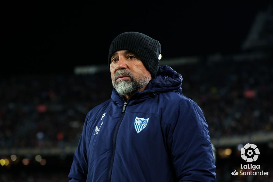  Sampaoli, en el Barcelona-Sevilla.