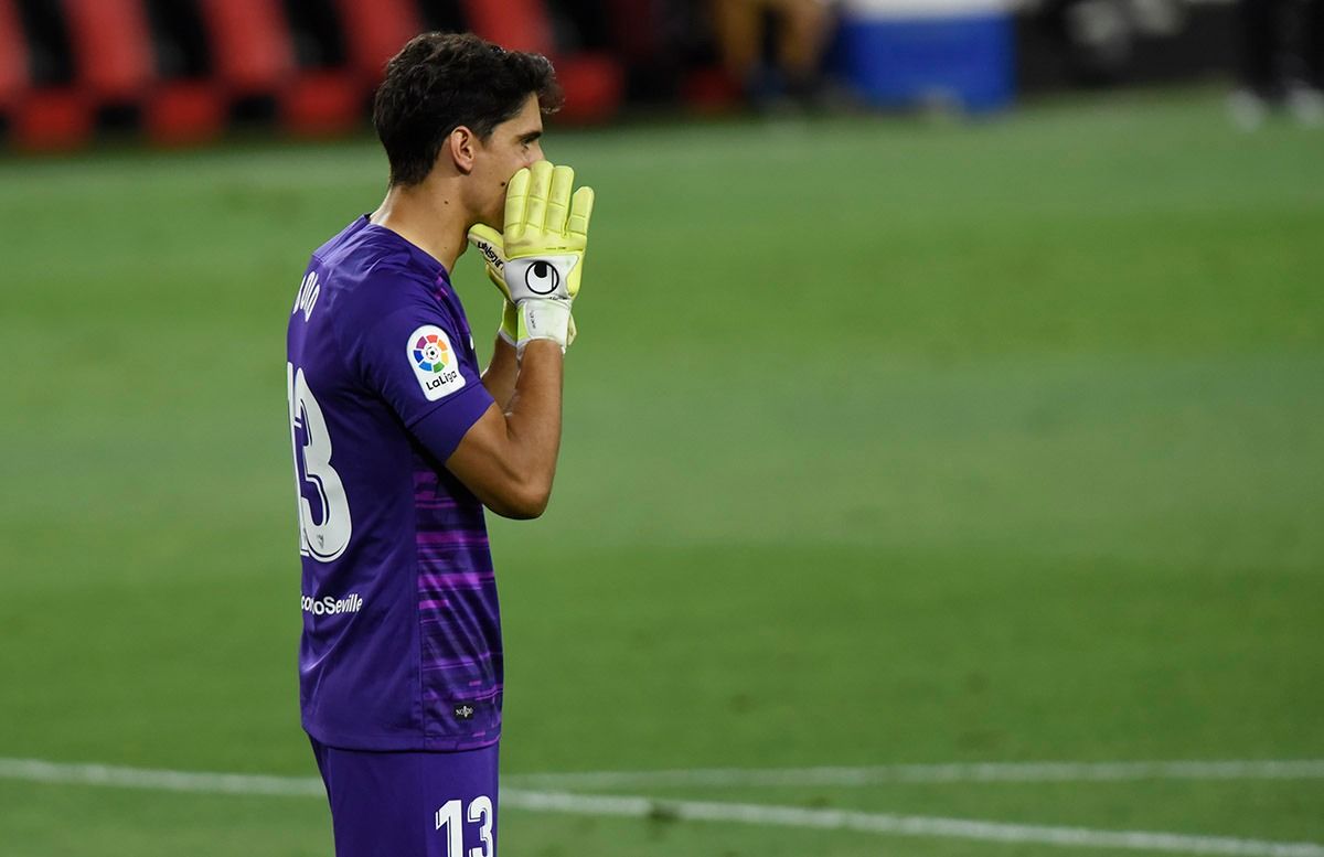 Bono, en el Sevilla-Mallorca.