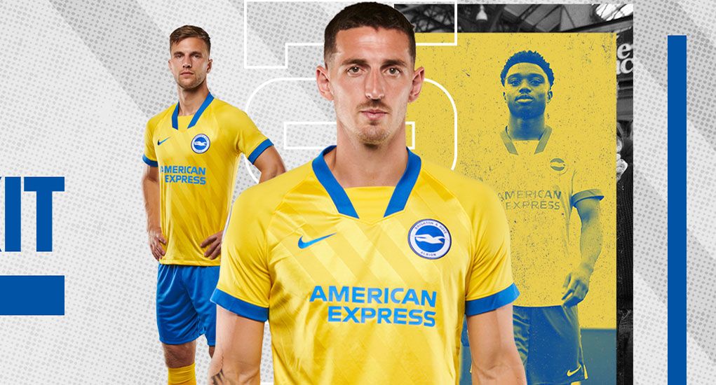  La segunda camiseta del Brighton para la 2020/21.