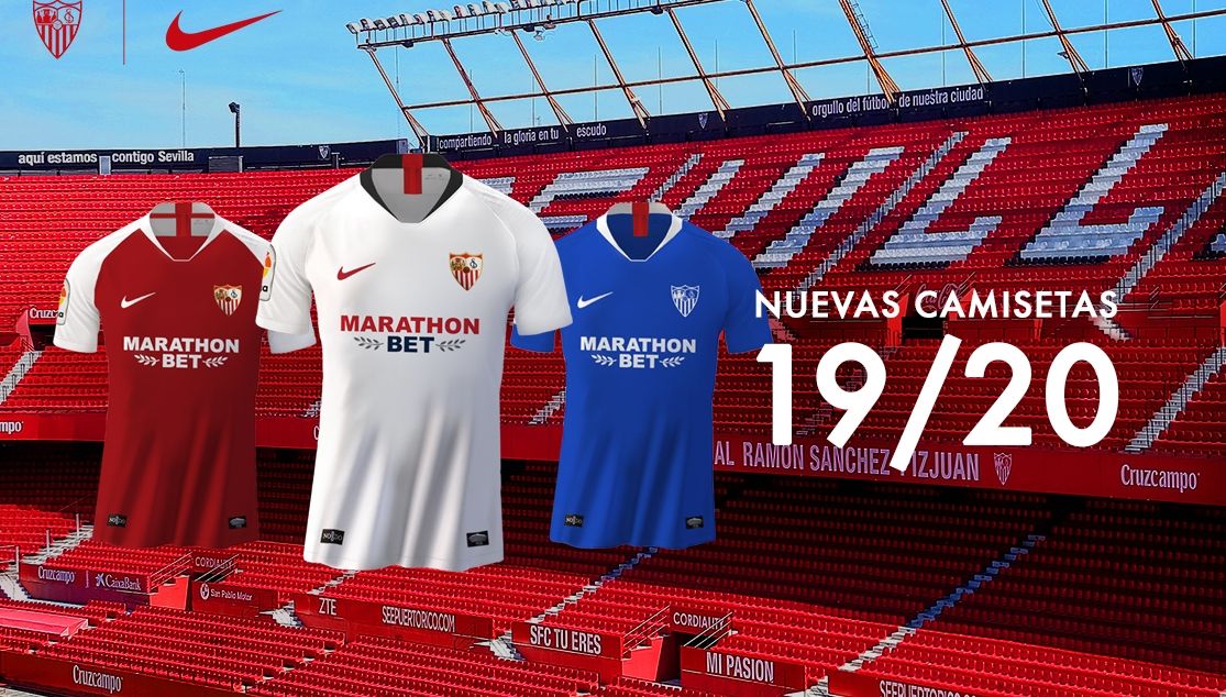 Camisetas del Sevilla FC para la 19/20..