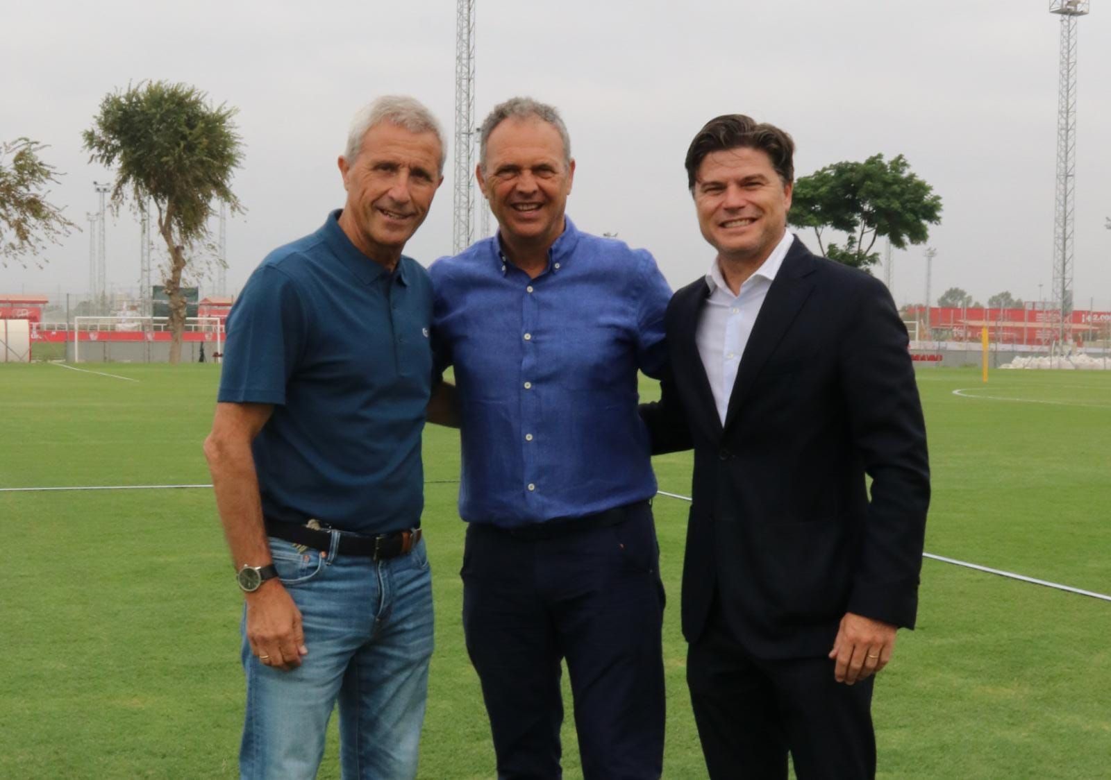  Pablo Blanco, Caparrós y Agustín López.