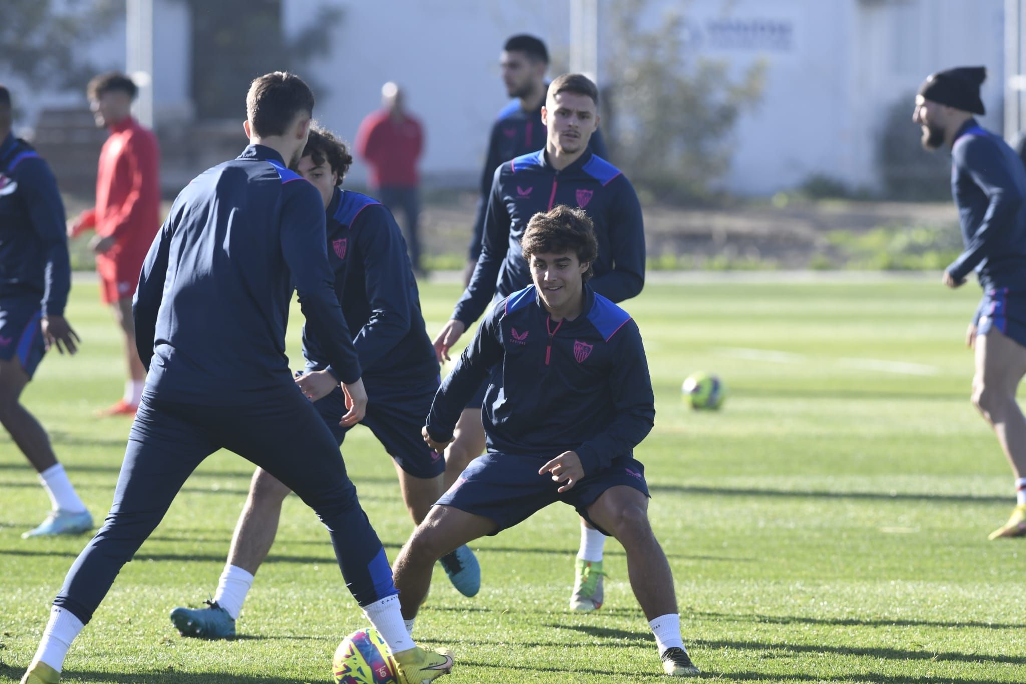  Carlos Álvarez, en el entrenamiento