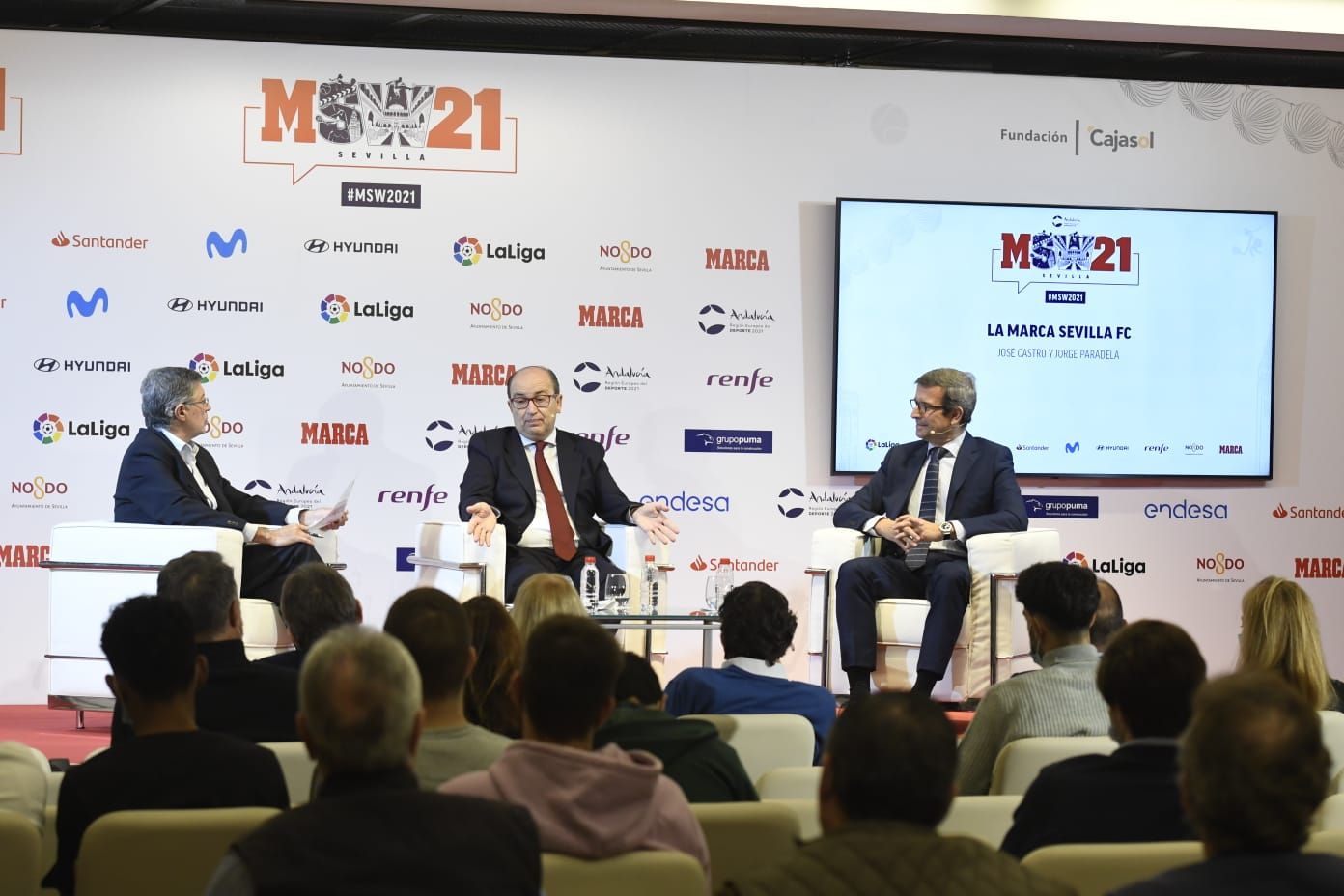 José Castro y Jorge Paradela, en el Marca Sport Weekend.