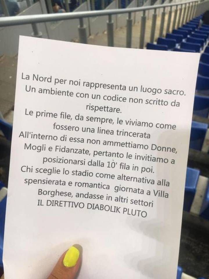 Comunicado de la Curva Nord.