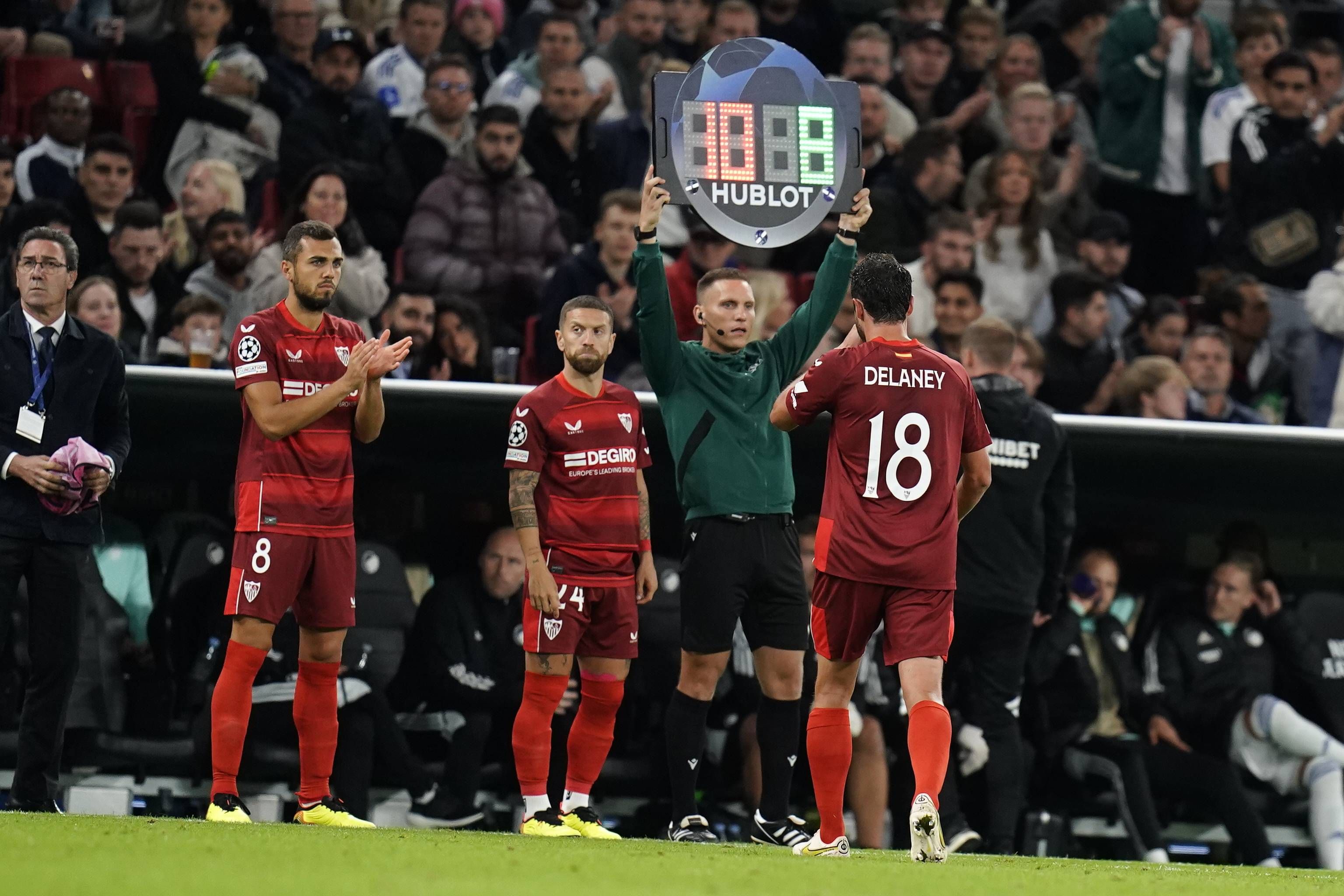  Imagen del Copenhague-Sevilla.