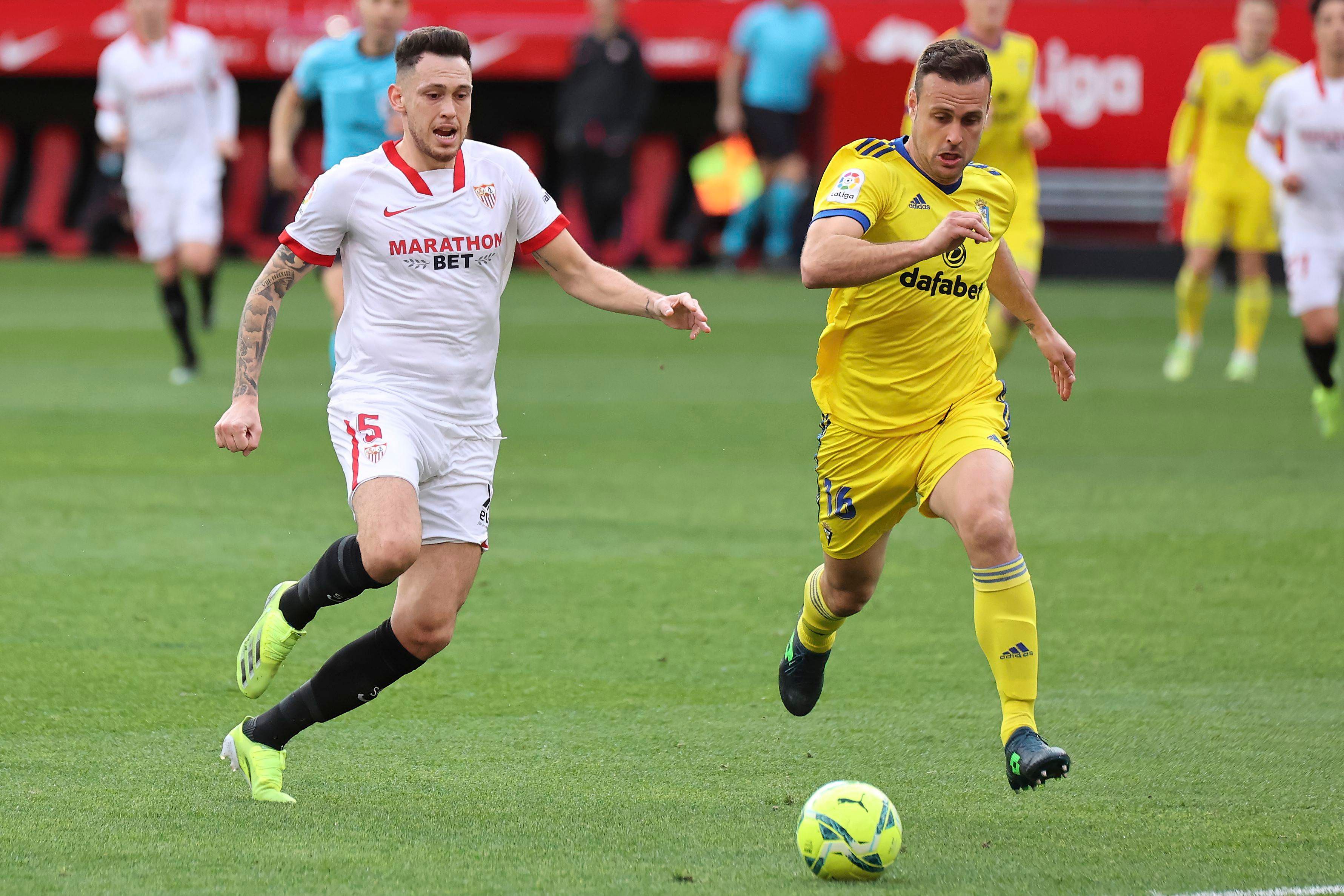  Juan Cala, en un partido contra el Sevilla.