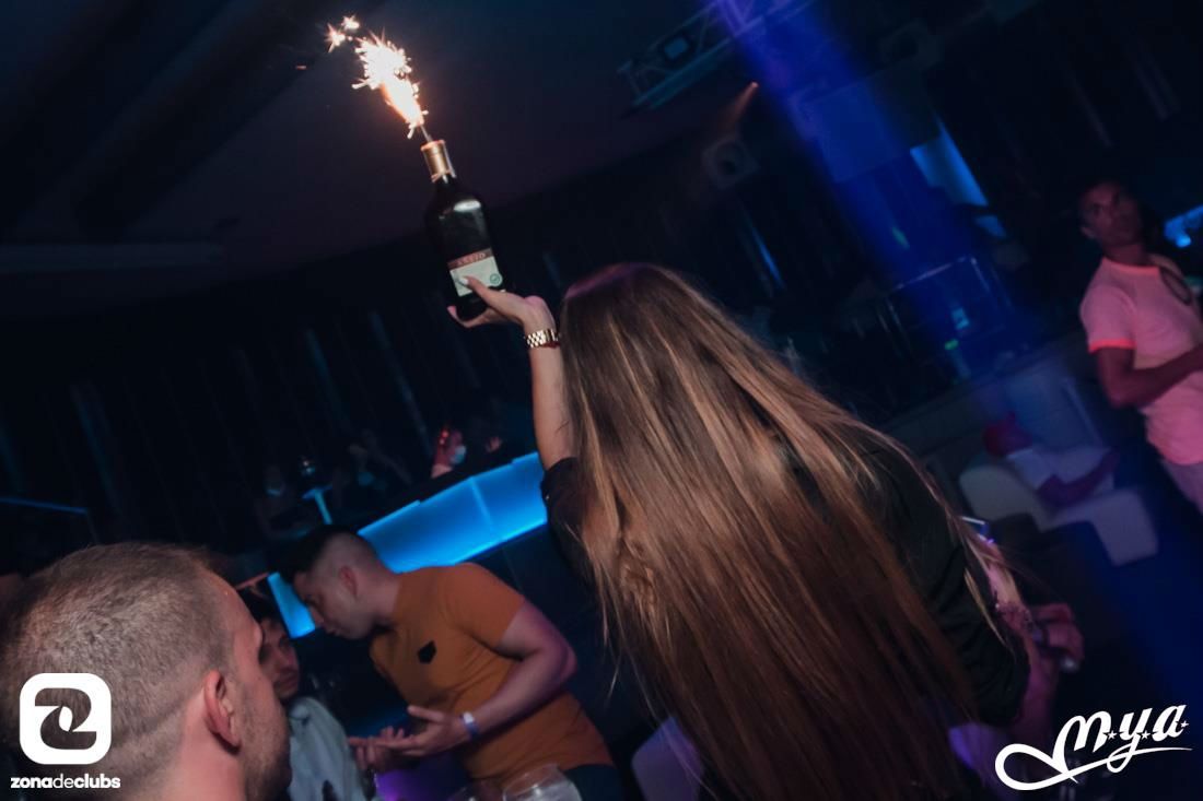 Discoteca Mya, dónde se detectaron los contagios con coronavirus (Fotos: Mya)