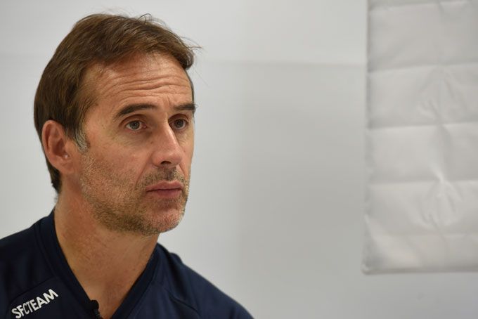  Julen Lopetegui, durante la entrevista a ElDesmarque.