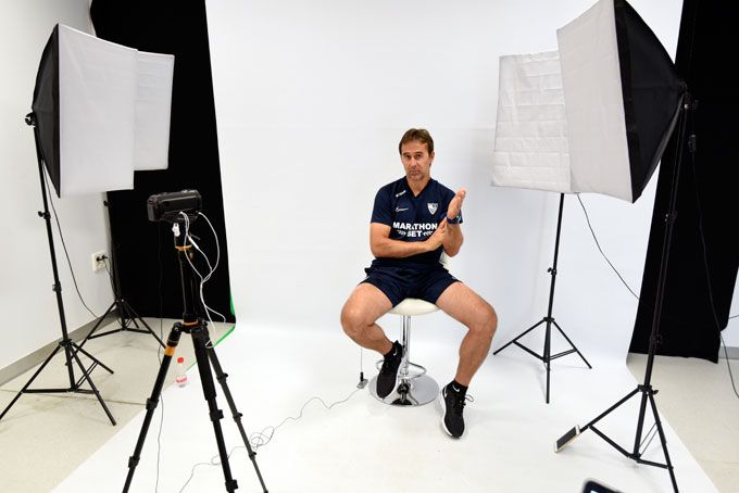  Julen Lopetegui, en su entrevista con ElDesmarque..