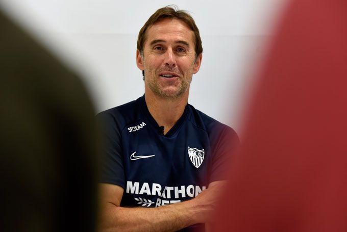 Lopetegui, en su primera entrevista como entrenador sevillista, concedida a ElDesmarque.