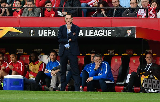  Pablo Machín, en su etapa en el Sevilla.