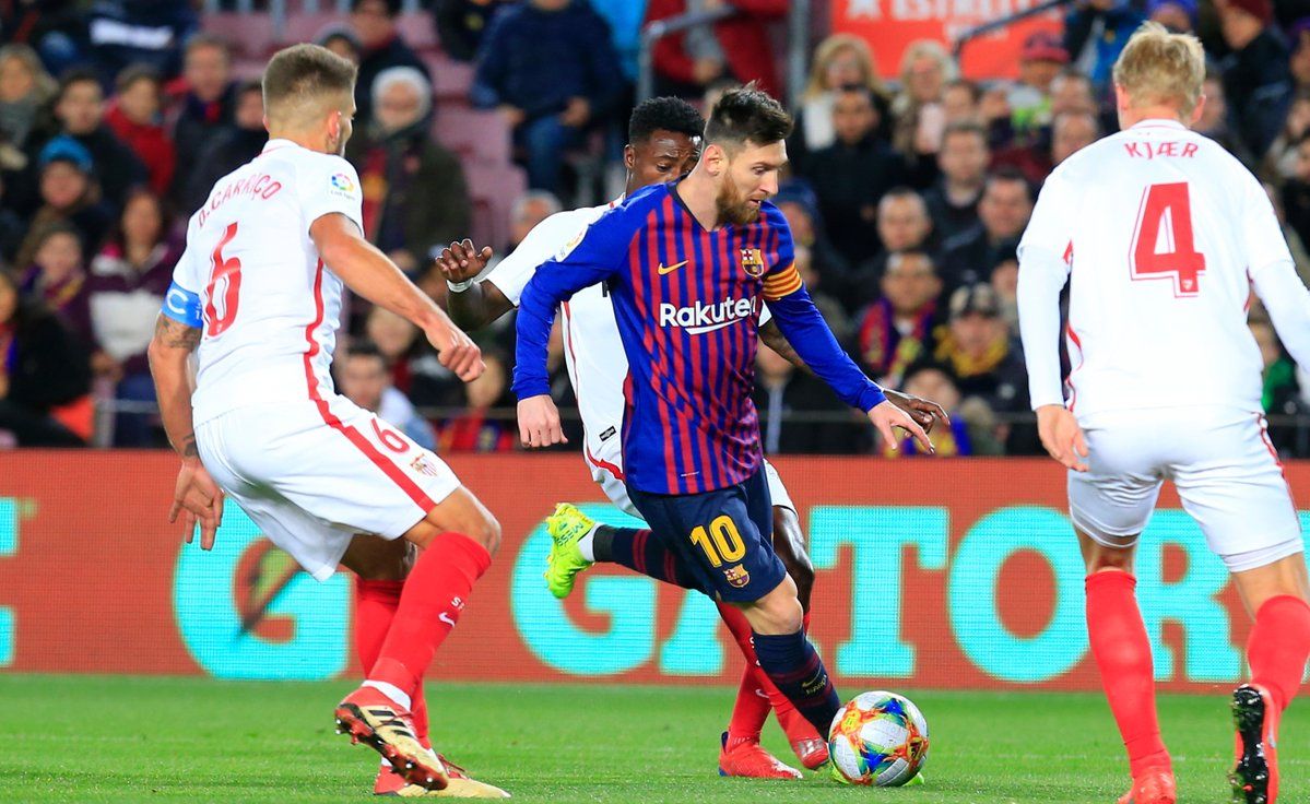  Messi, en el partido de este miércoles.