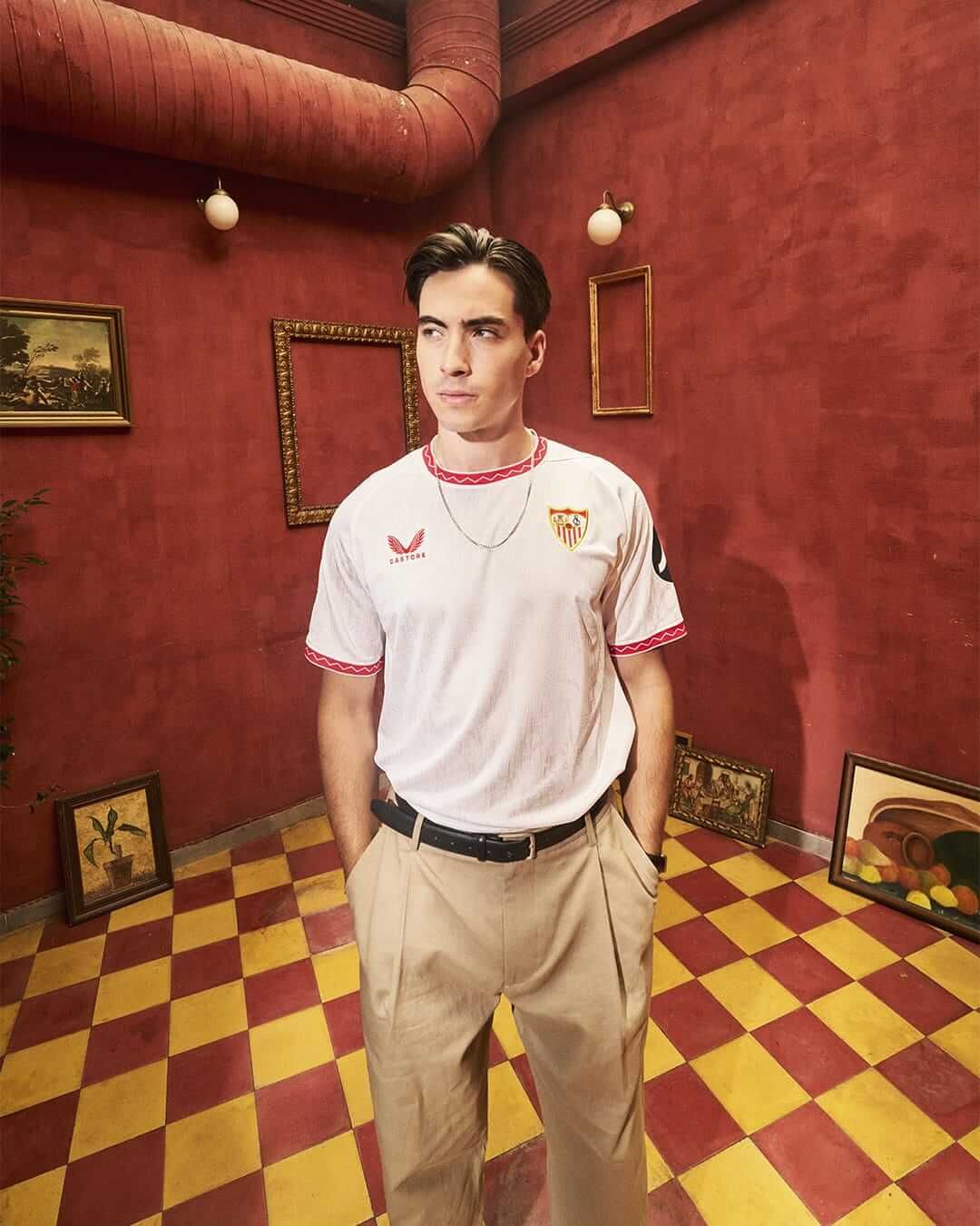  Primera camiseta del Sevilla FC (foto: SFC).