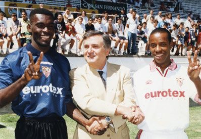  Eboué y Lucio Wagner, dos de los peores fichajes del Sevilla.