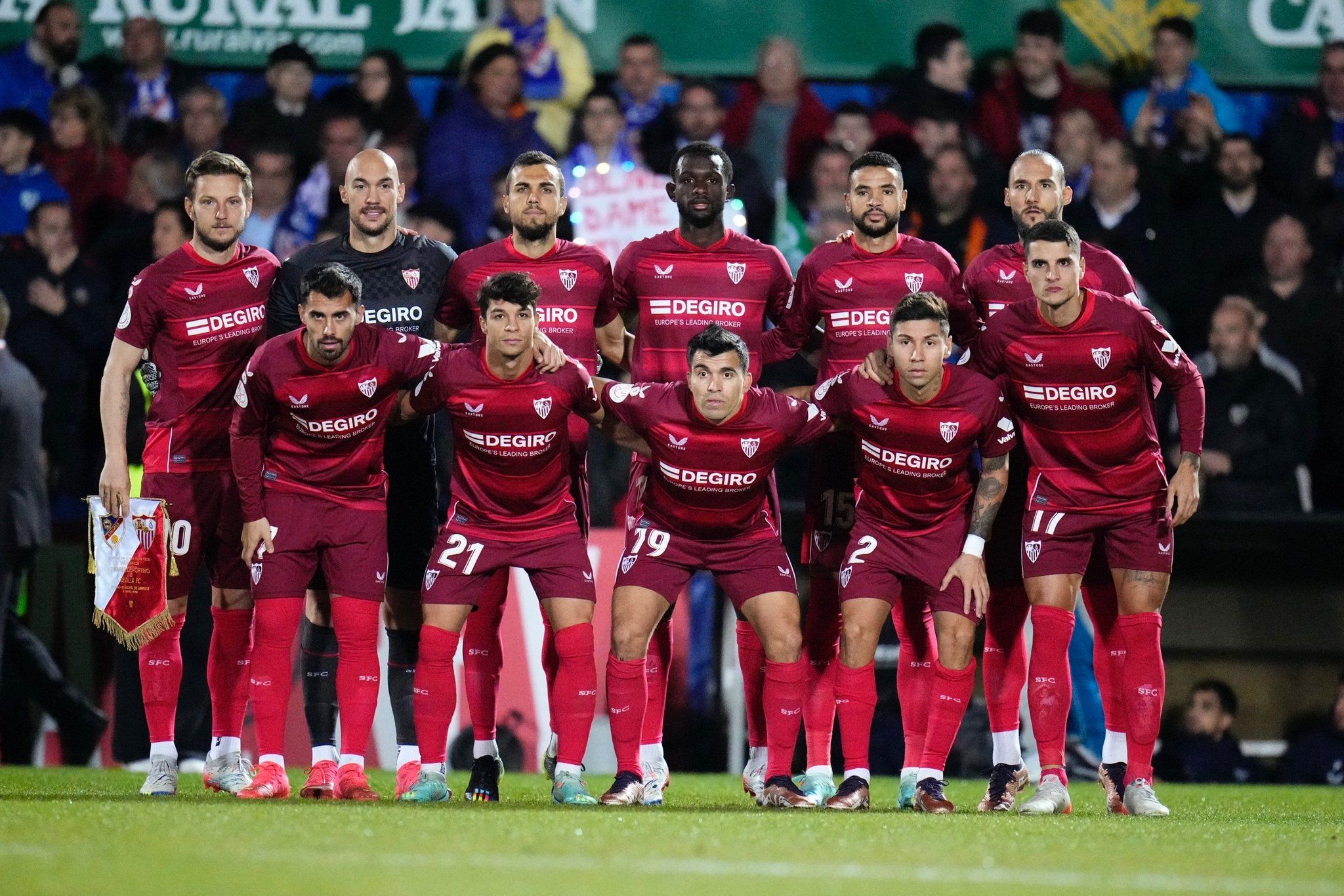  El once del Sevilla FC ante el Linares
