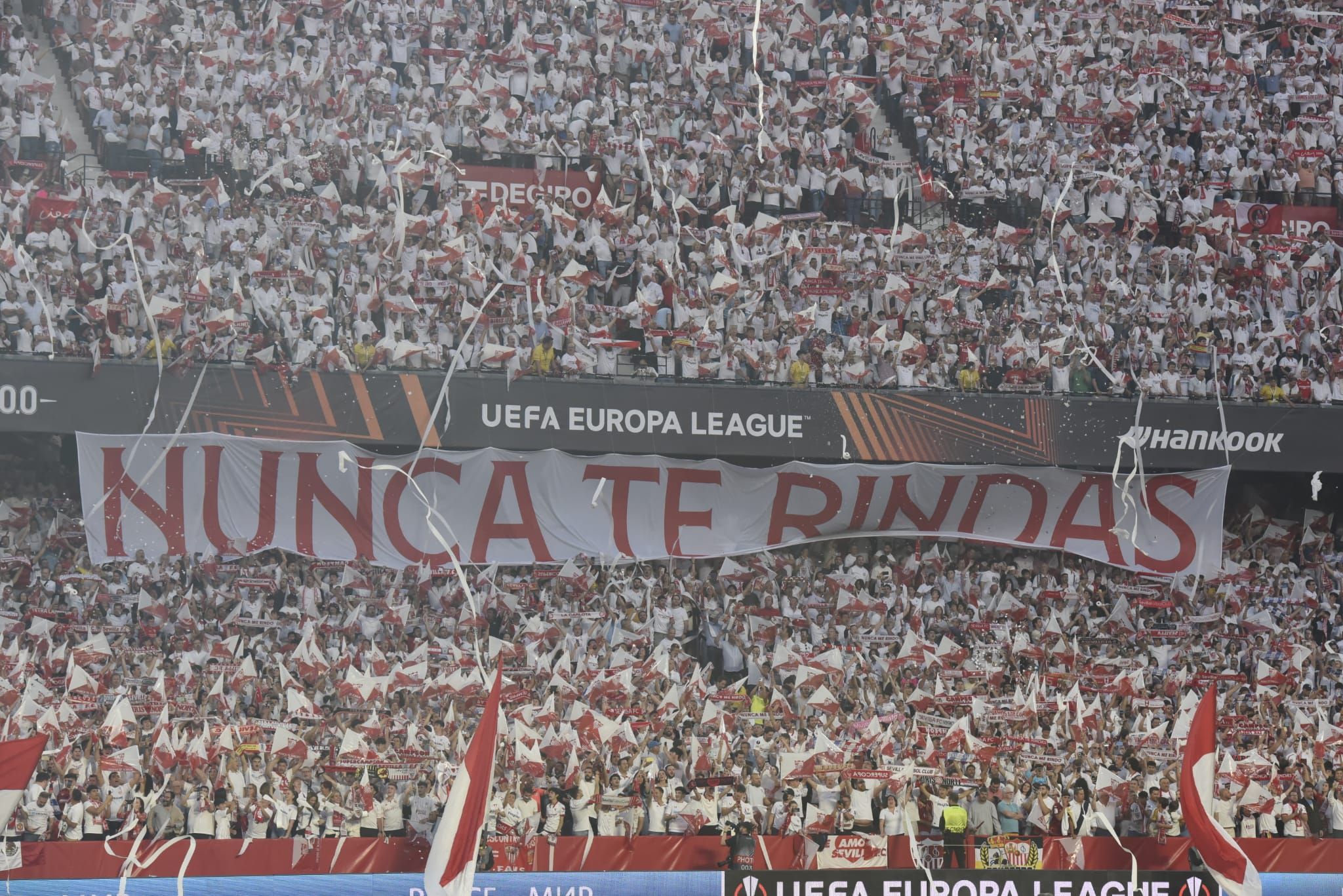 La pancarta de Gol Norte