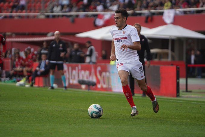  Reguilón, en el partido ante el Mallorca.