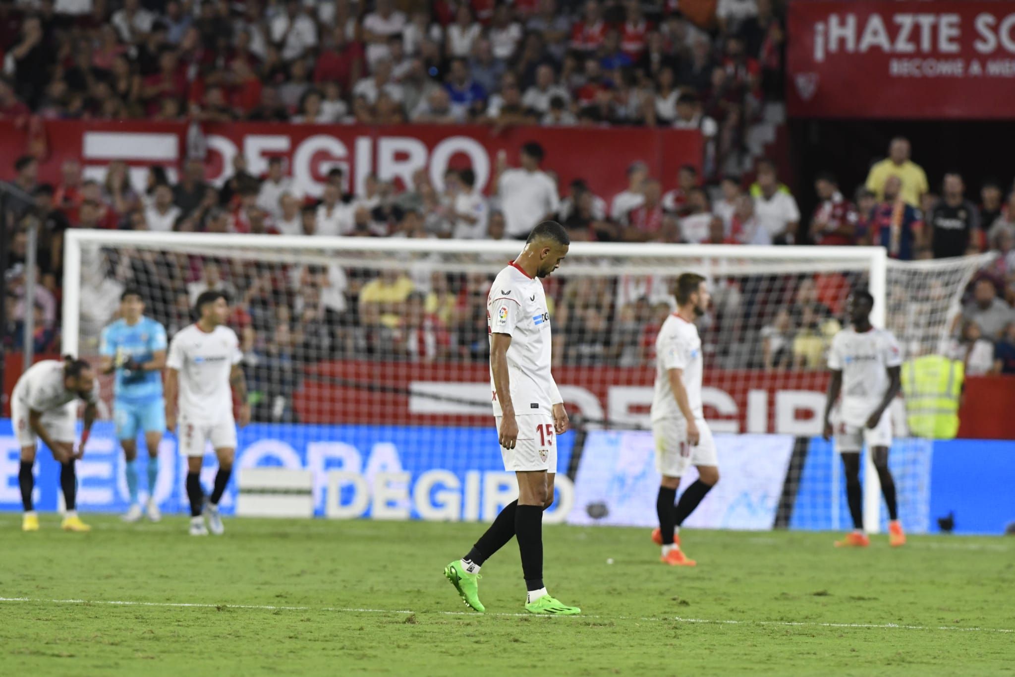  En-Nesyri en el Sevilla-Barça