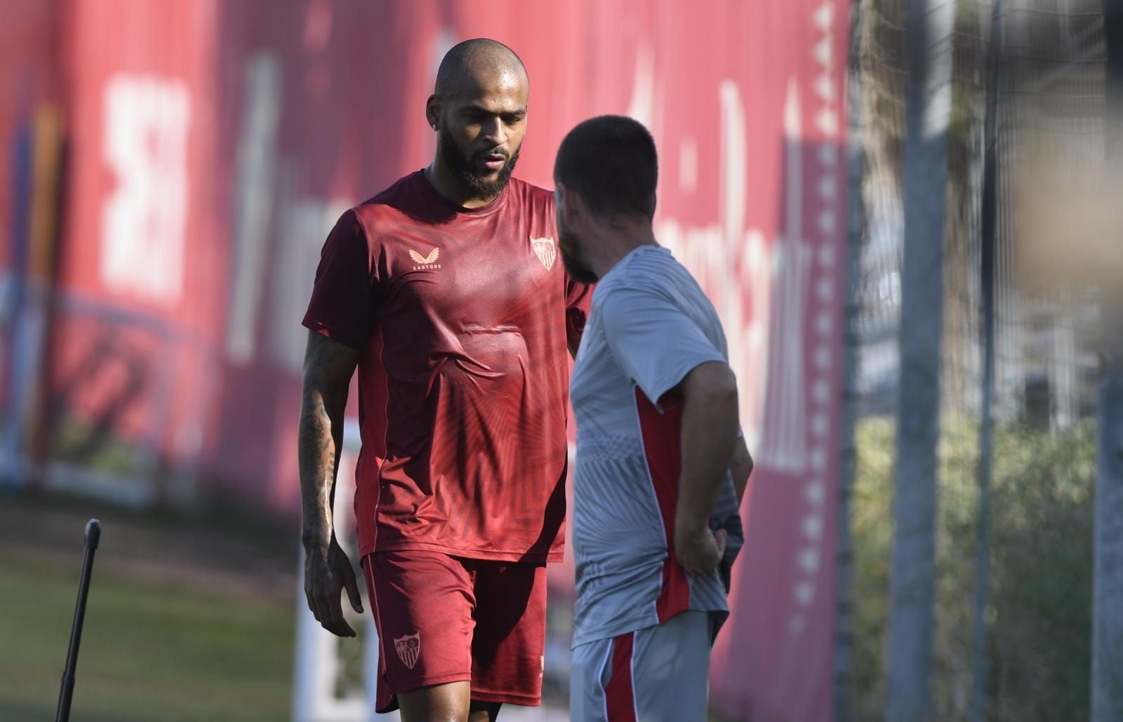  Marcao, en el entrenamiento de este jueves.