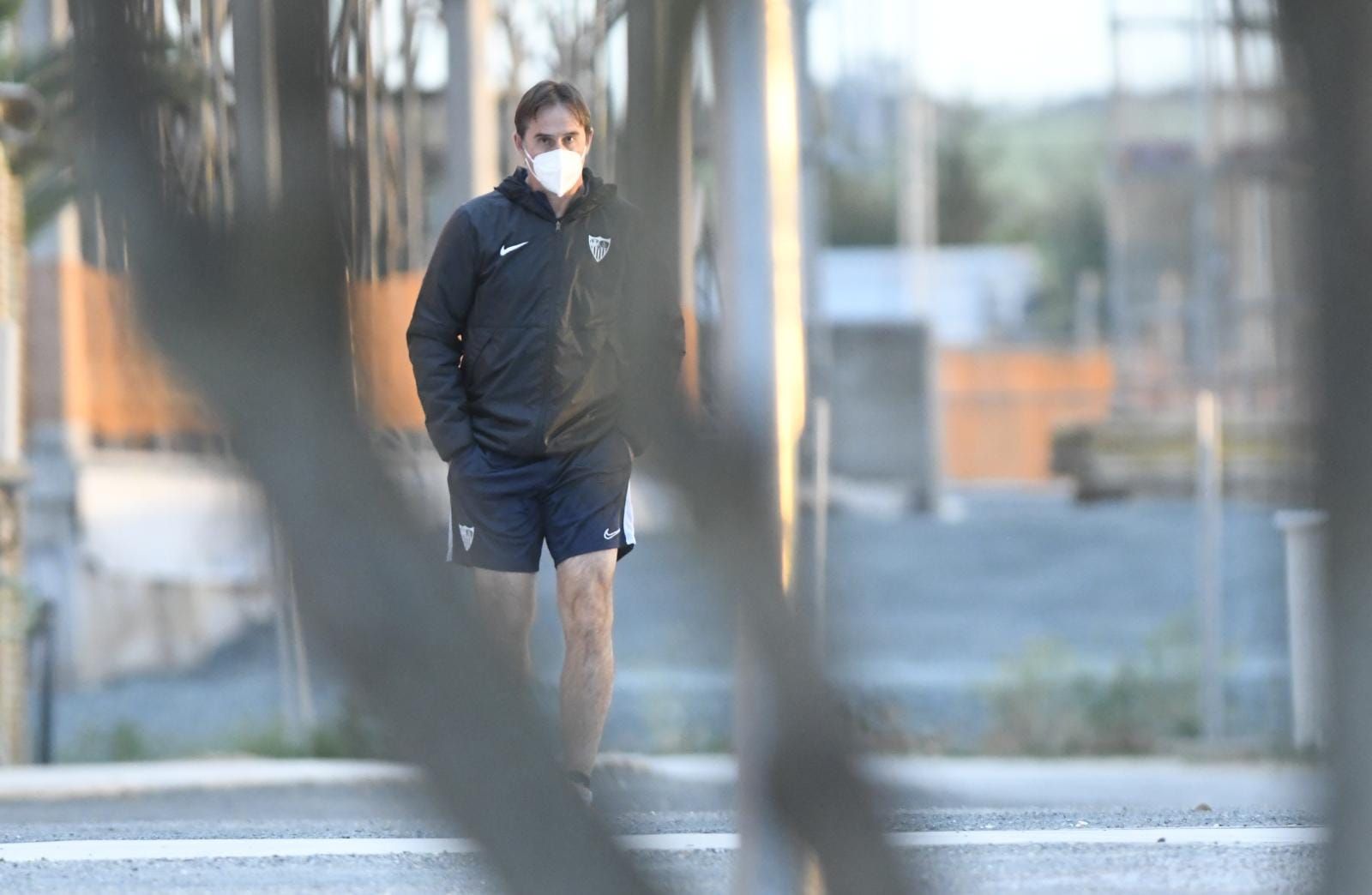  Julen Lopetegui, en un entrenamiento.
