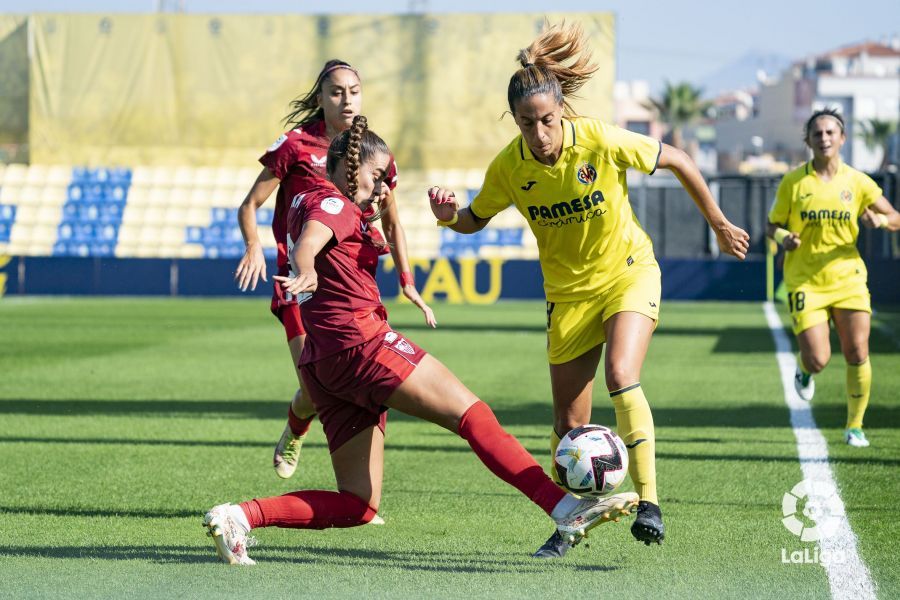 Imagen del Villarreal-Sevilla Femenino.